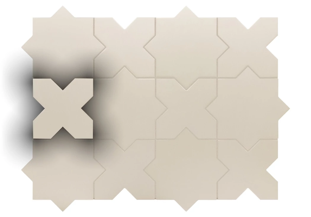 equipe porto cross taupe 12x12 cm