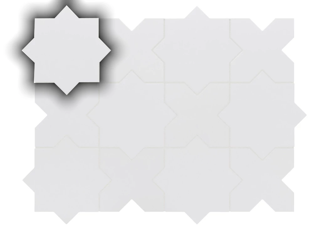 equipe porto star white 16,8x16,8 cm