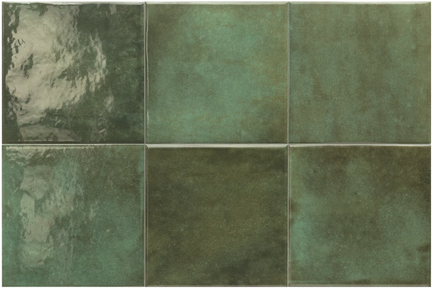 equipe spa&pools moss green 15x15 cm