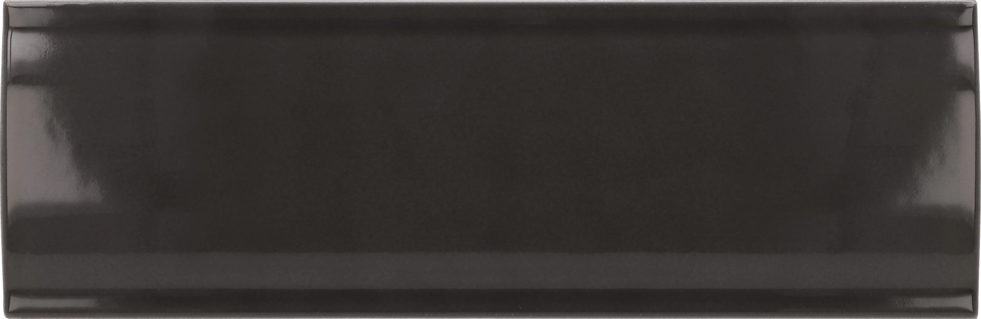 equipe vibe out almost black gloss csempe 6,5x20 cm