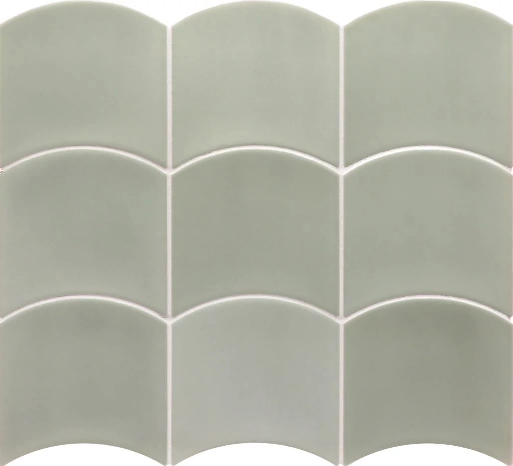equipe wave moody blue gloss csempe 12x12 cm