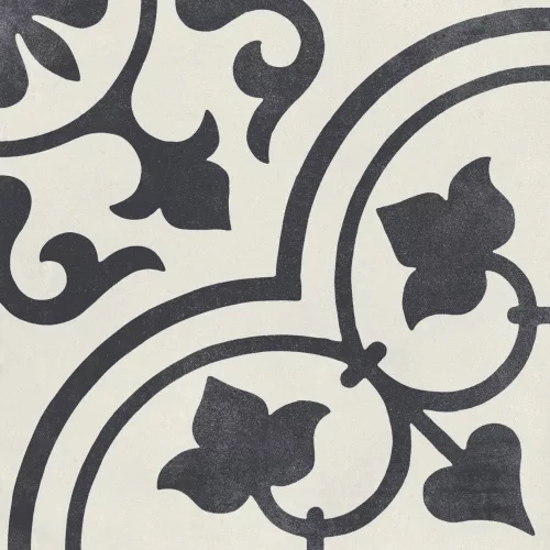 harmony cuban white ornate 22,3x22,3 cm