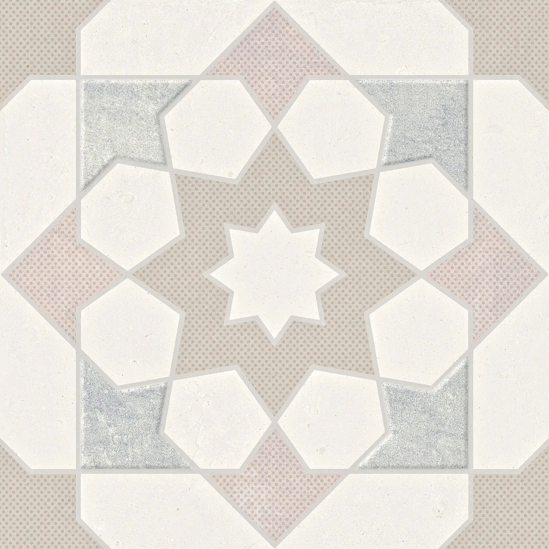 harmony doha taupe star 22,3x22,3 cm
