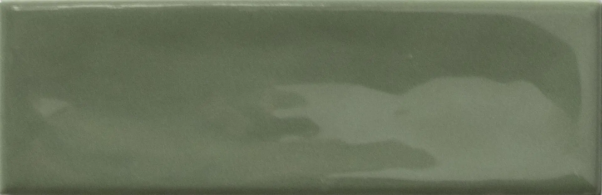 harmony glint green csempe 5x15 cm