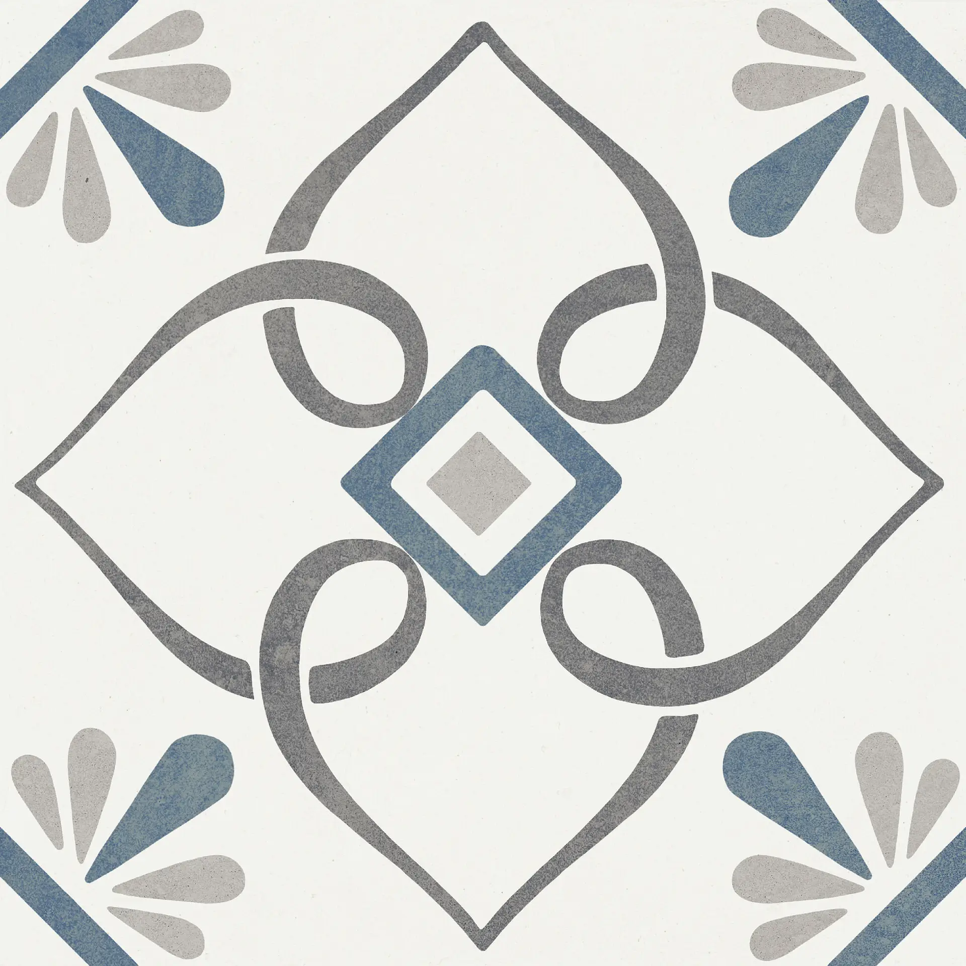 harmony provenza blue petals 22,3x22,3 cm