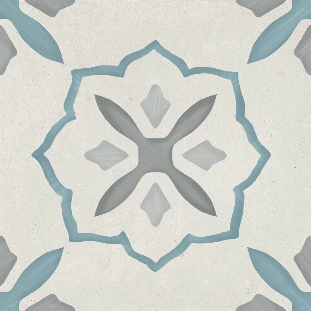 harmony sirocco blue cross 22,3x22,3 cm
