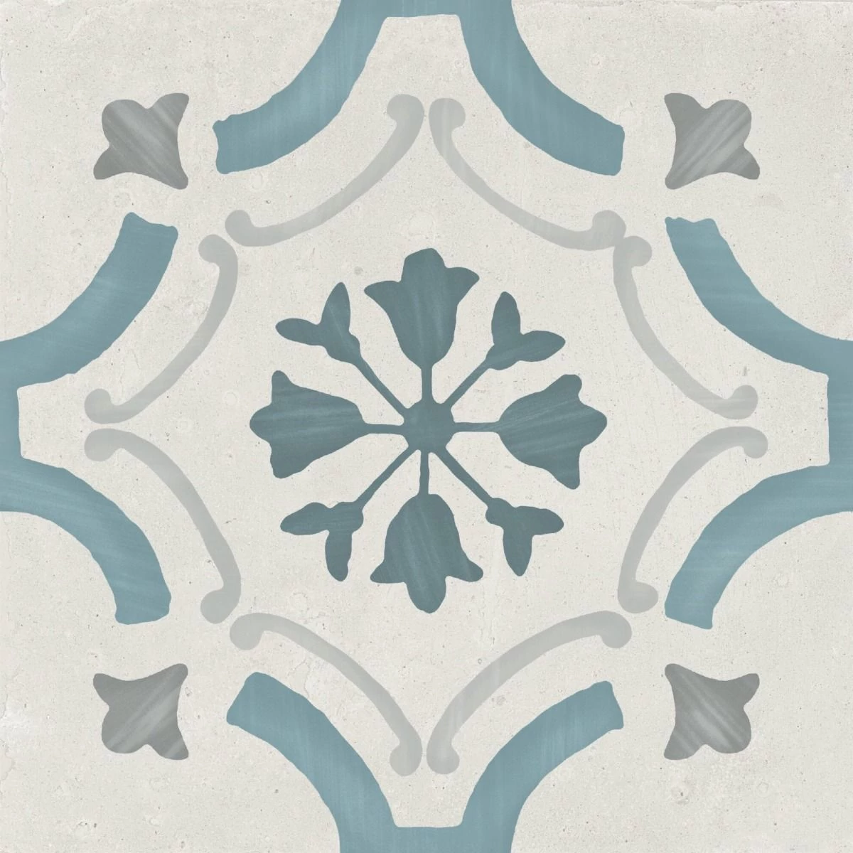 harmony sirocco blue ornament 22,3x22,3 cm