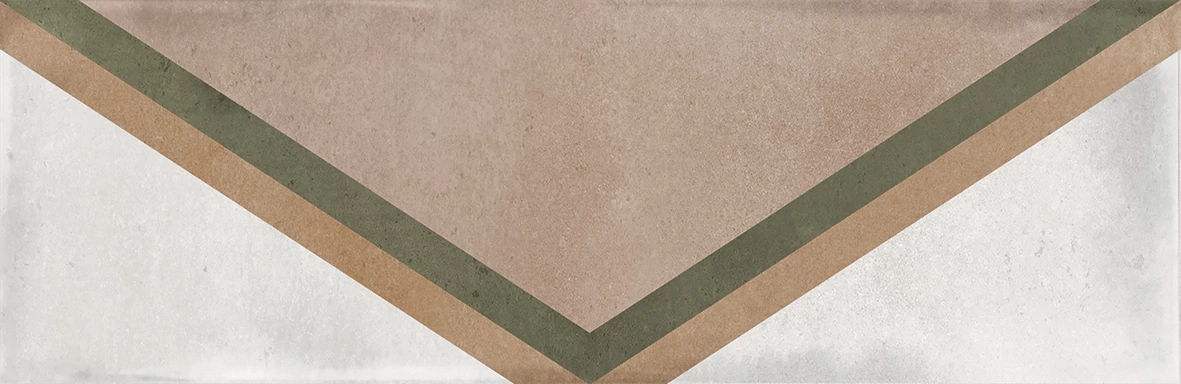 la fabbrica small trend rhombus beige fényes csempe 6,5x20 cm