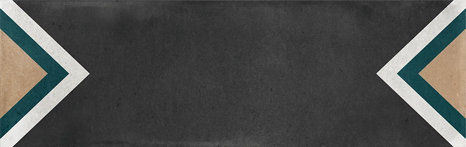 la fabbrica small trend black fényes csempe 6,5x20 cm