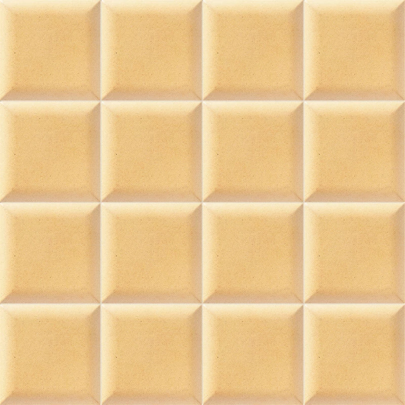 mainzu bombato ocre csempe 15x15 cm