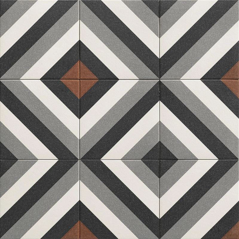 mainzu trinity dublin black padlólap 20x20 cm