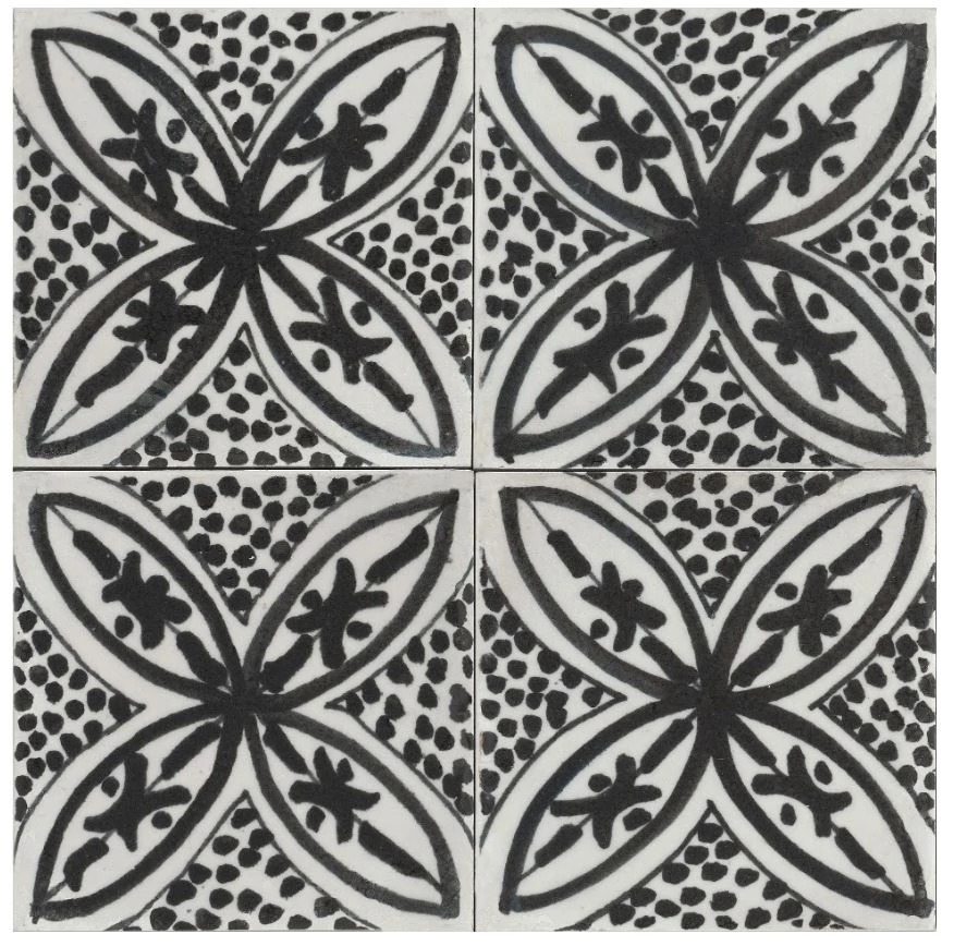 marazzi memoria tappeto 3 nero csempe MANP 15x15 cm