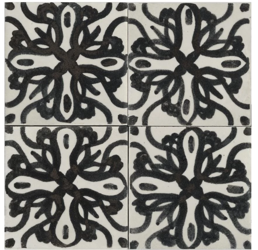 marazzi memoria tappeto 4 nero csempe MANS 15x15 cm