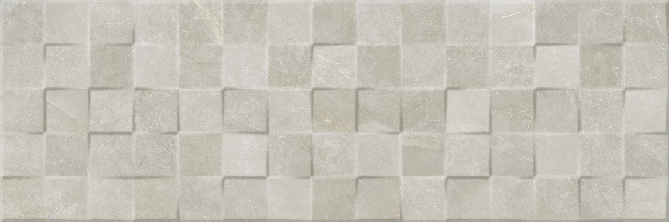 mgm lux mosaico 3d grey csempe 25x75 cm