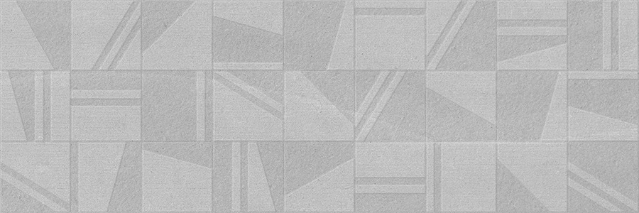 mirello rhapsody decor grey matt rect csempe 29,5x90 cm