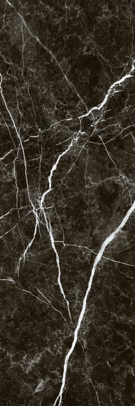 paradyz arctic storm nero glossy csempe 29,8x89,8 cm