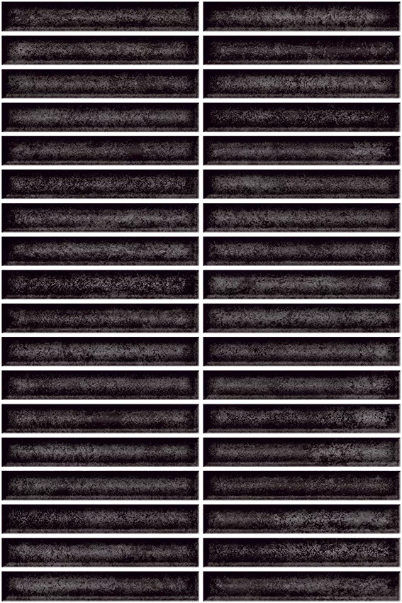 paradyz monpelli black murano mozaik 19,8x29,8 cm