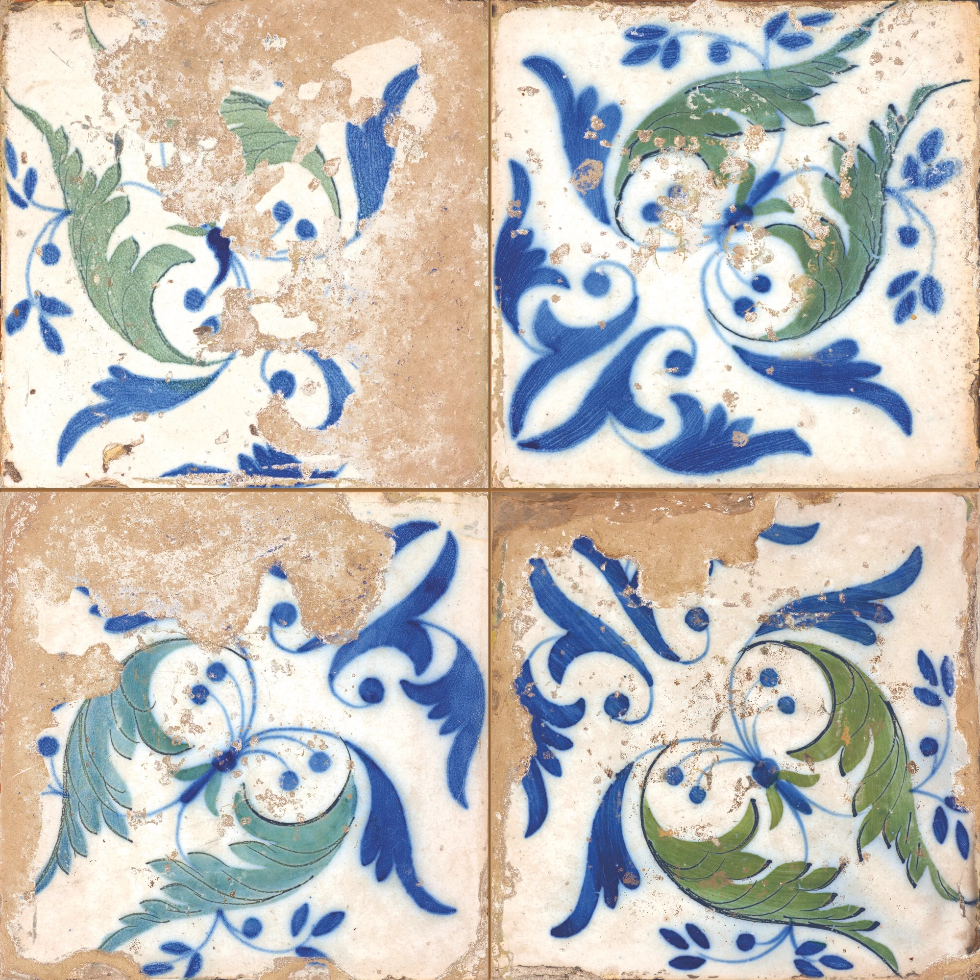 peronda fs heritage leaves lt padlólap 45x45 cm
