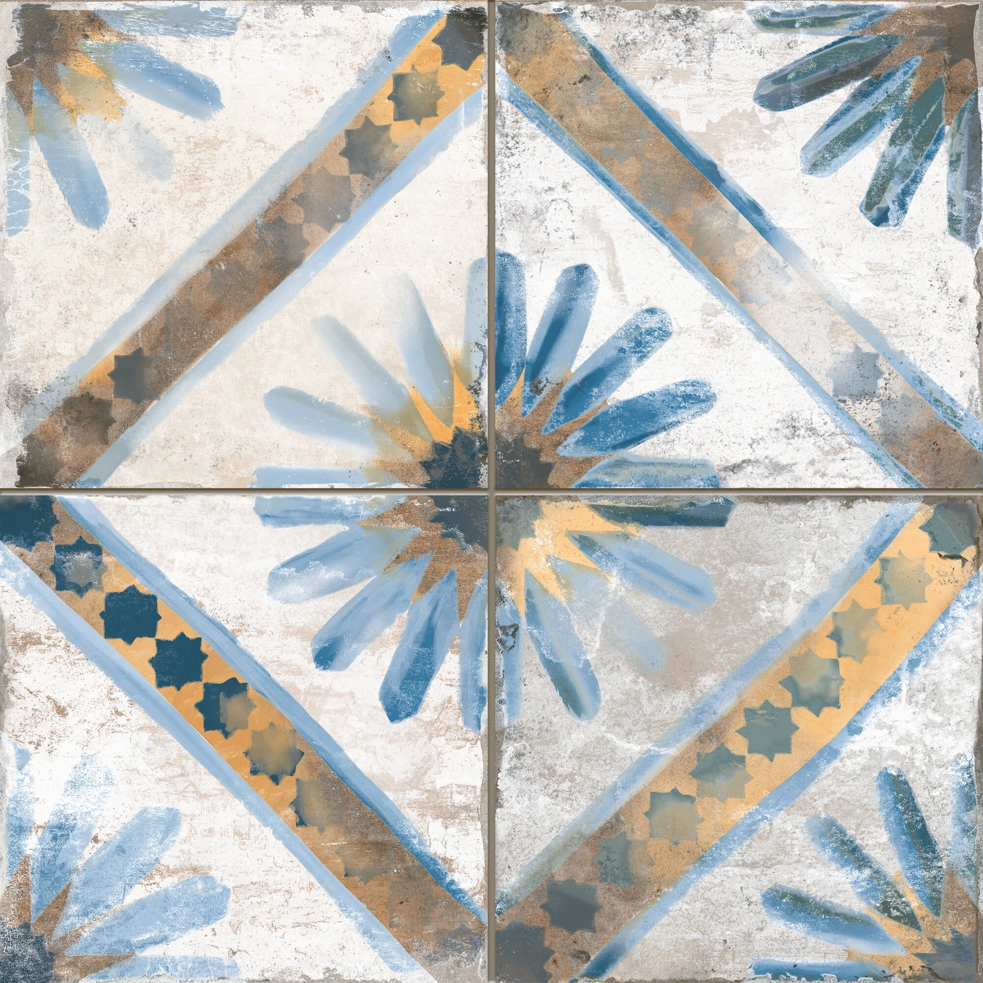 peronda fs marrakech blue padlólap 45x45 cm