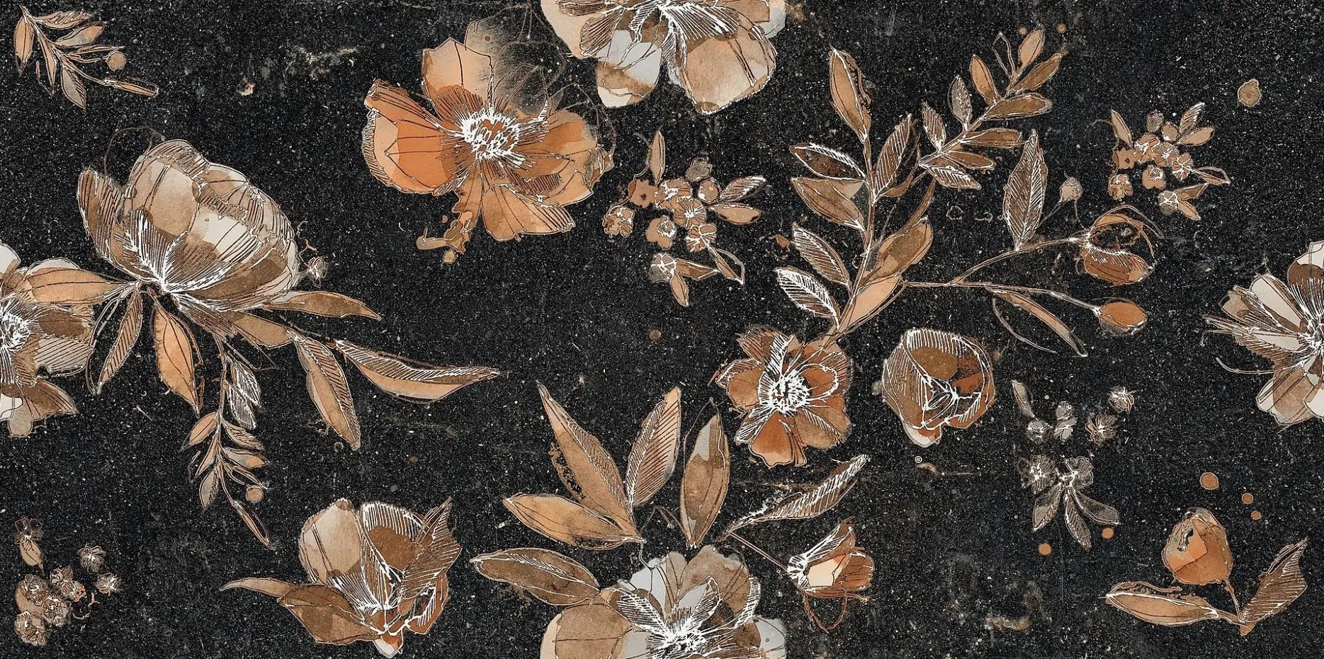 piemme ibla zagara dark matt csempe 60x120 cm