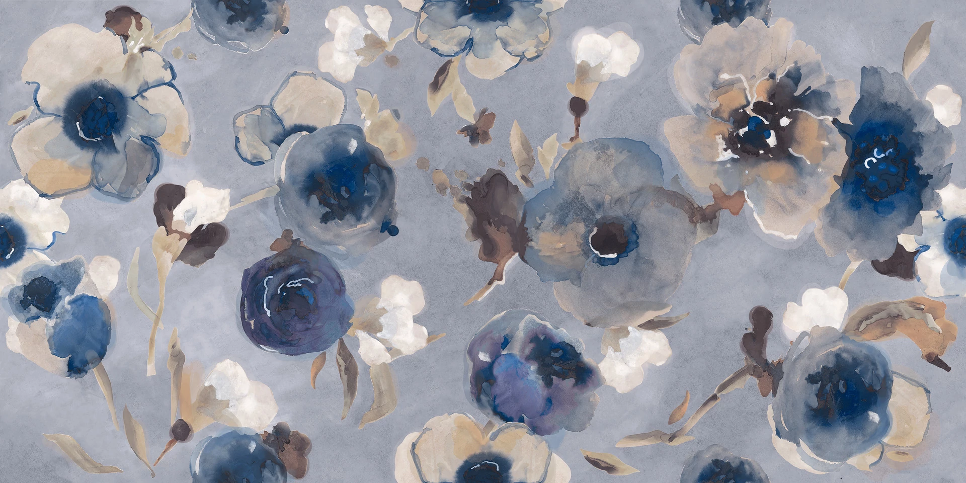 ragno decora floral rect. dekor csempe 60x120 cm R9QD