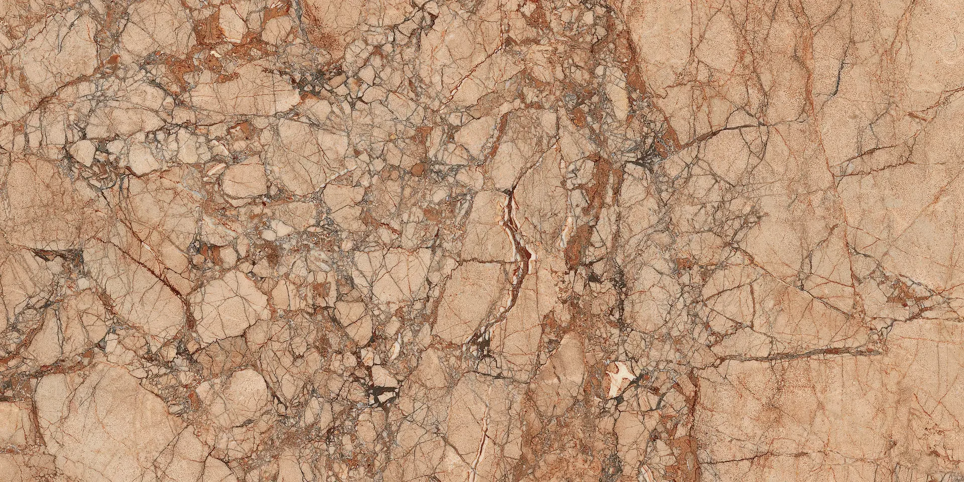 ragno incanto breccia pernice glossy 60x120 cm R8RZ