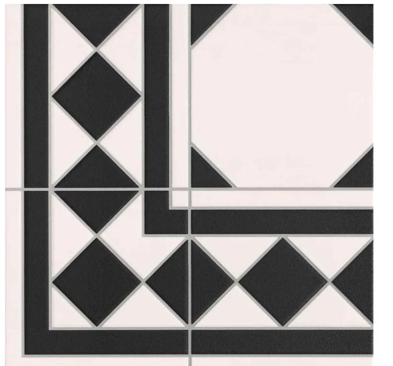 realonda oxford negro esquina 33,3x33,3 cm