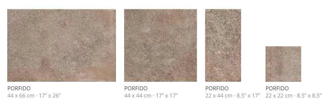 realonda porfido modular 66/44/22x44/22 cm