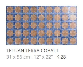 realonda tetuan terra cobalt 31x56 cm
