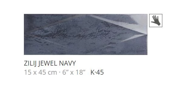 realonda zilij jewel navi 15x45 cm