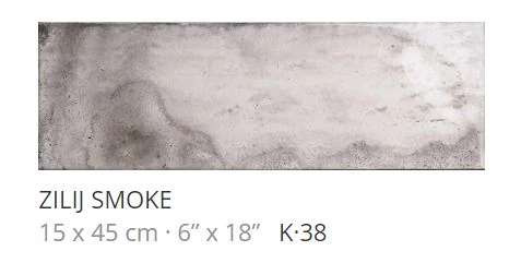 realonda zilij smoke 15x45 cm