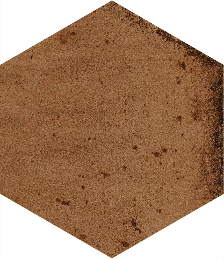 ribesalbes artisan hex ocre csempe 11,8x10,2 cm