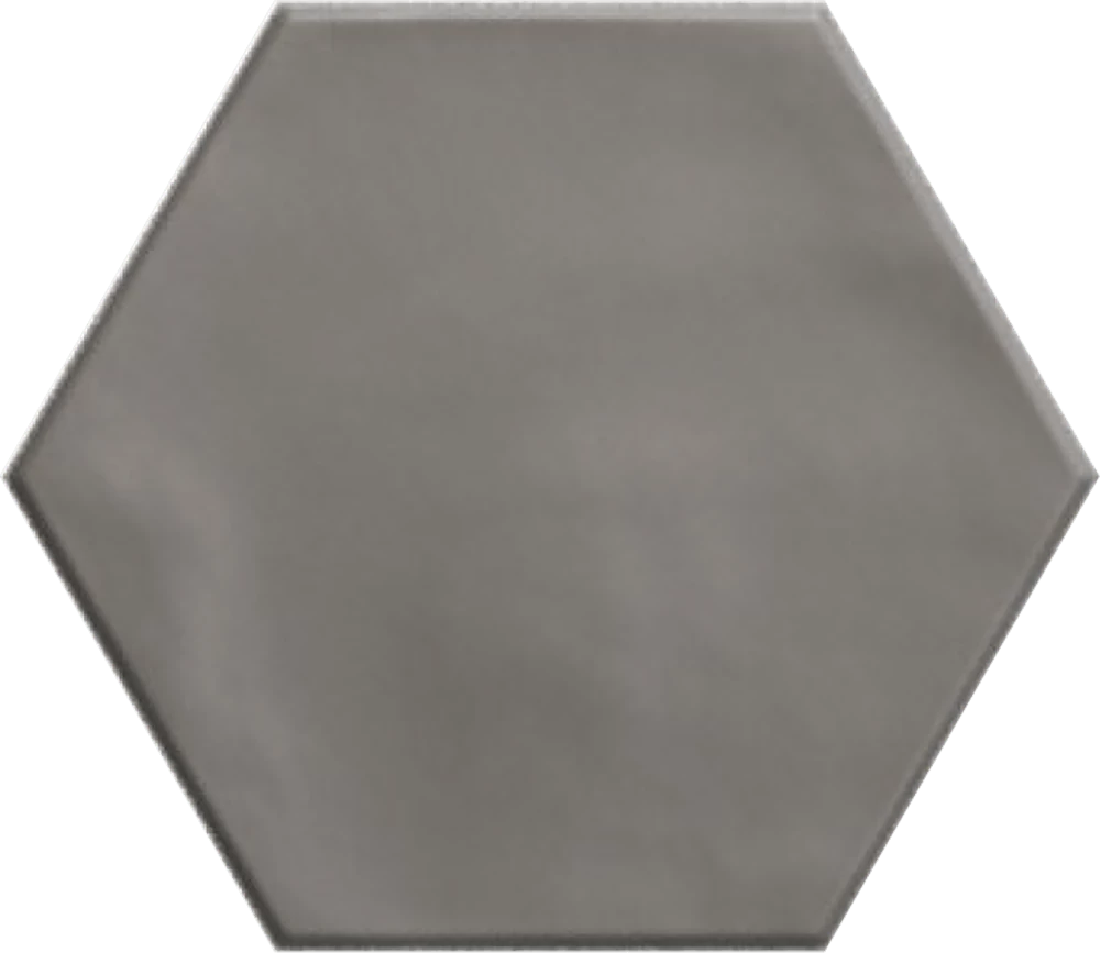 ribesalbes geometry hex grey matt padló 15x17,3 cm