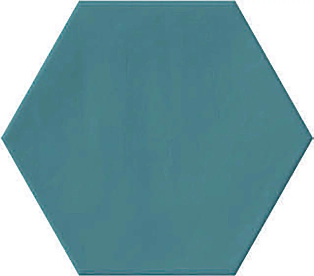 ribesalbes plain hex blue padlólap 23x27 cm