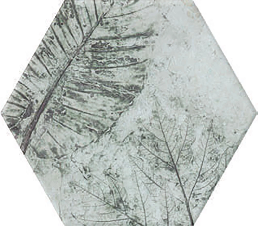 ribesalbes plain hex dekor padlólap 23x27 cm