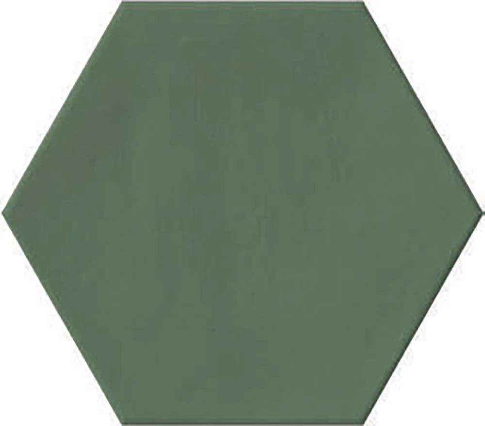 ribesalbes plain hex green padlólap 23x27 cm