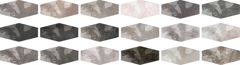 ribesalbes calm hex caspian gloss csempe 10x20 cm