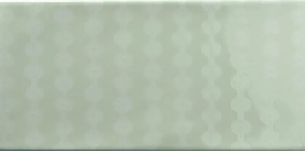 ribesalbes ocean green glossy dekor csempe 7,5x15 cm