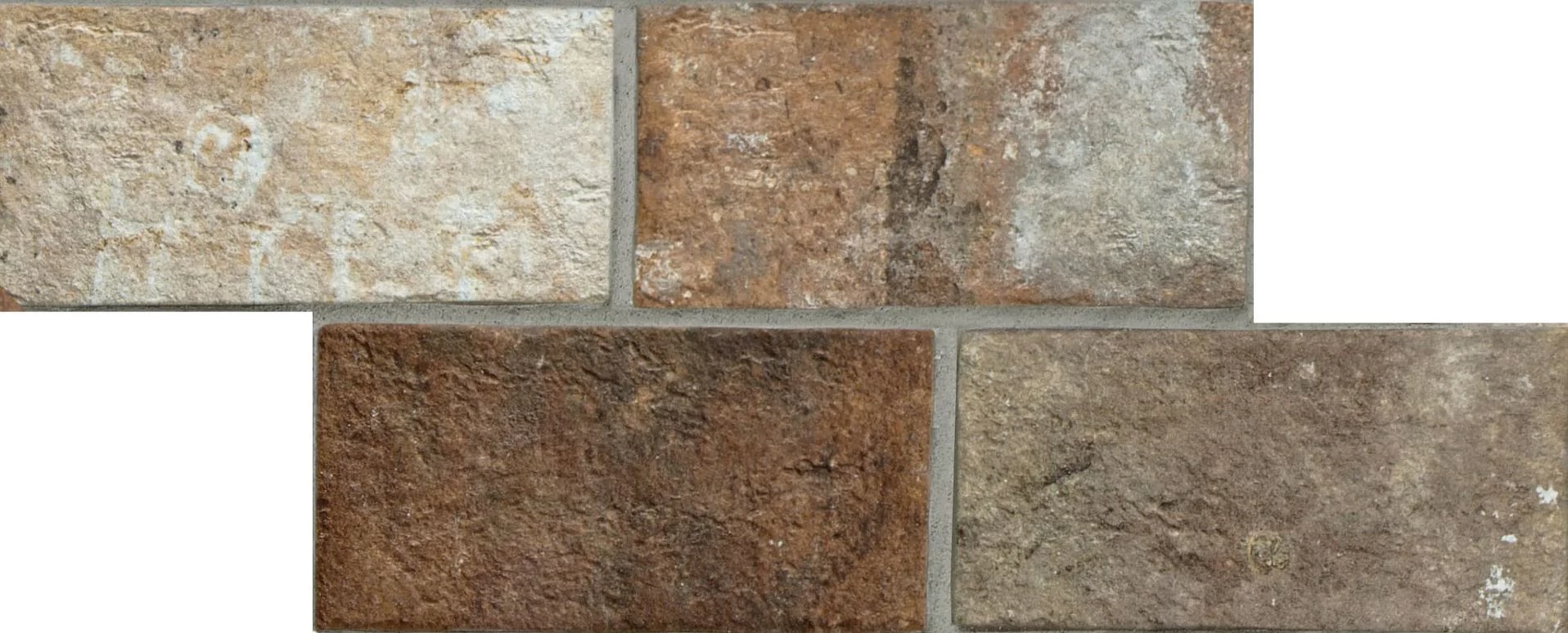 rondine london multicolor brick 13x25 cm