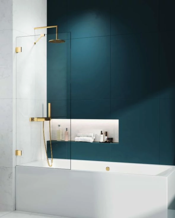 radaway essenza pro gold PNJ II 50 kádparaván, 150x50 cm