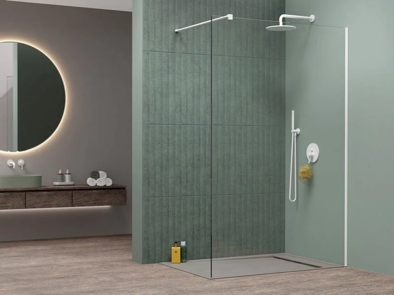 radaway modo new white II 90 zuhanyfal, 200x90 cm