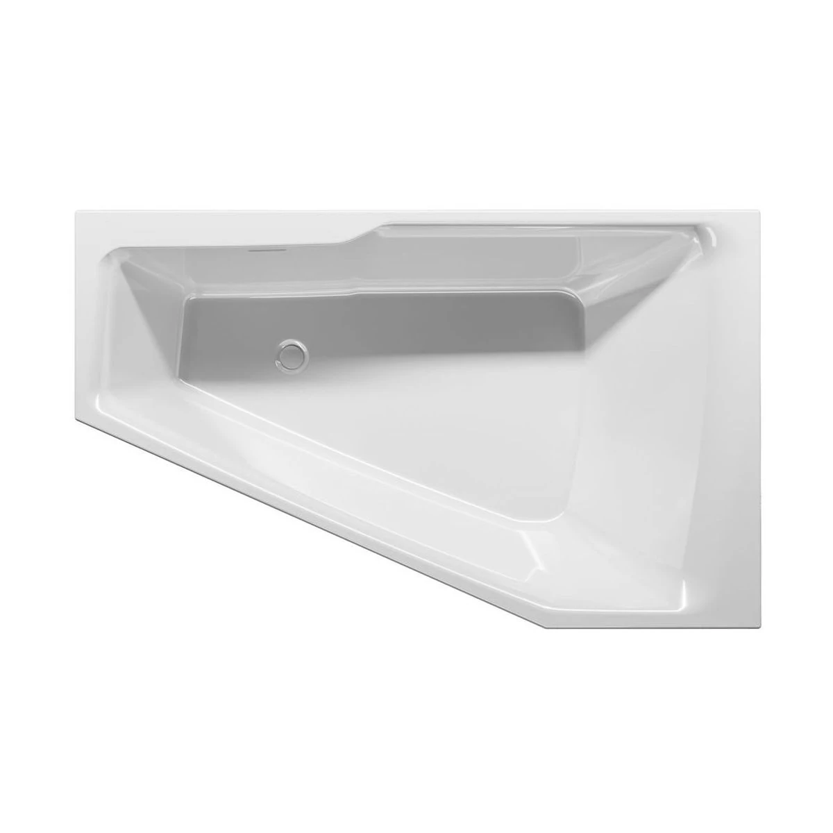 RIHO RETHINK SPACE aszimmetrikus kád, balos  160x75