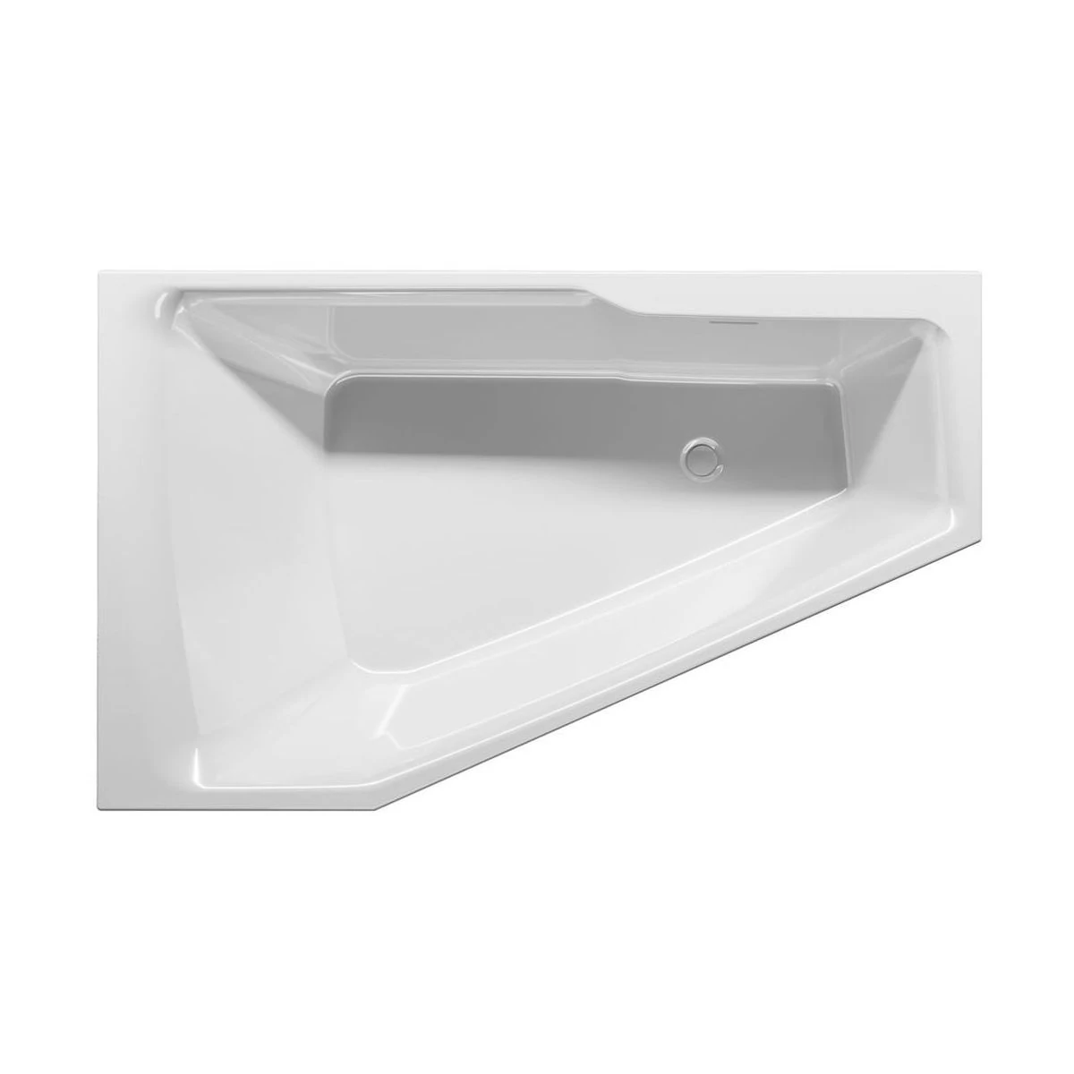 RIHO RETHINK SPACE aszimmetrikus kád, jobbos  170x90