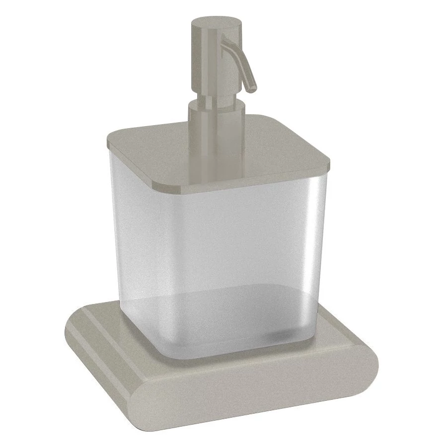 sapho flori szappanadagoló 300 ml tejüveg/nikkel RF019/16