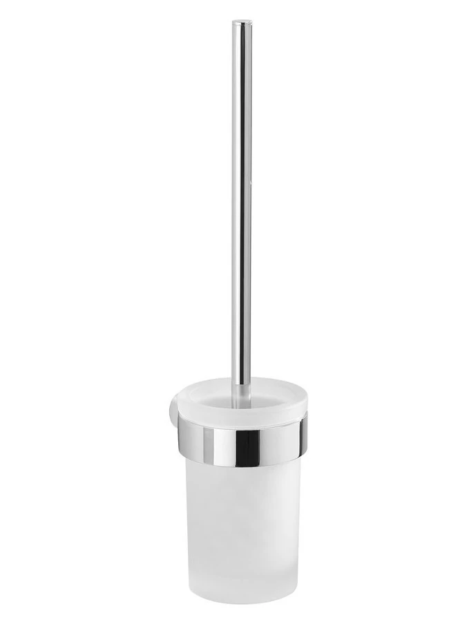 sapho pirenei WC kefetartó fali, tejüveg/króm PI330313