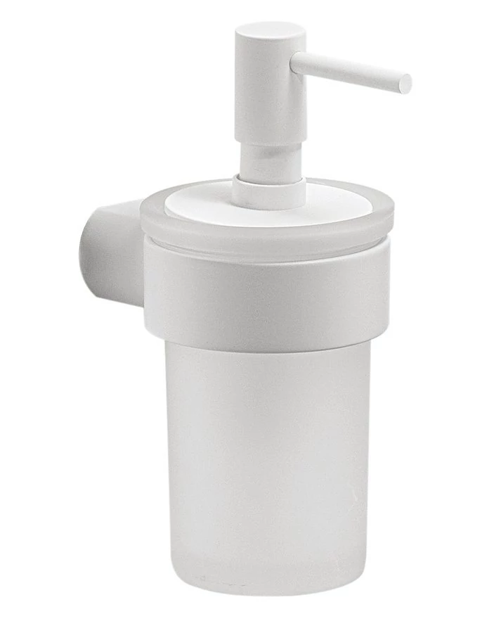 sapho pirenei szappanadagoló 110 ml tejüveg/matt fehér PI8102