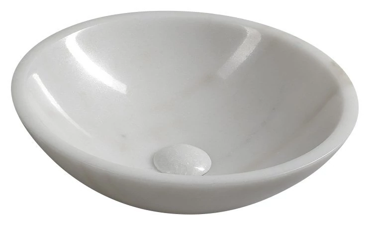 sapho blok pultra szerelhető mosdó, márvány 40x12 cm, 2401-34
