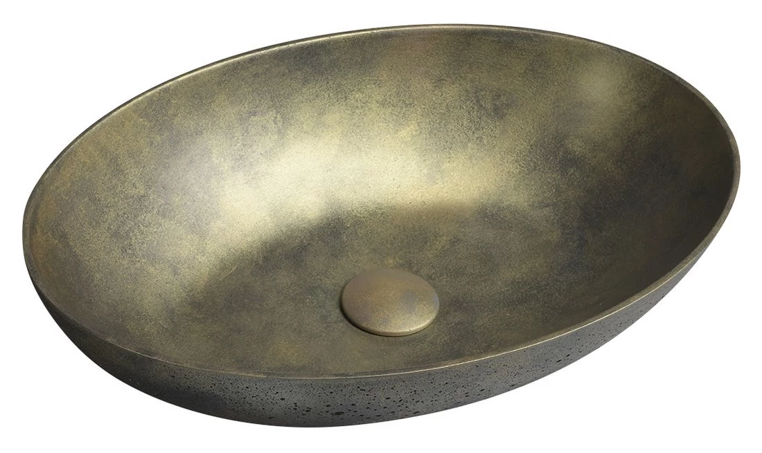 sapho formigo pultra szerelhető mosdó, arany 60x14,5x40 cm, FG121