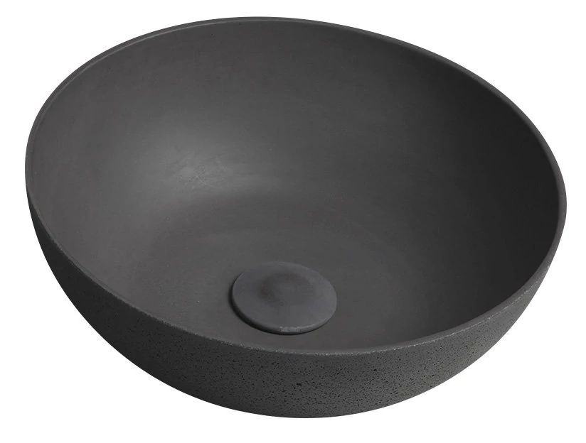sapho formigo pultra szerelhető mosdó, antracit 39x14 cm, FG036