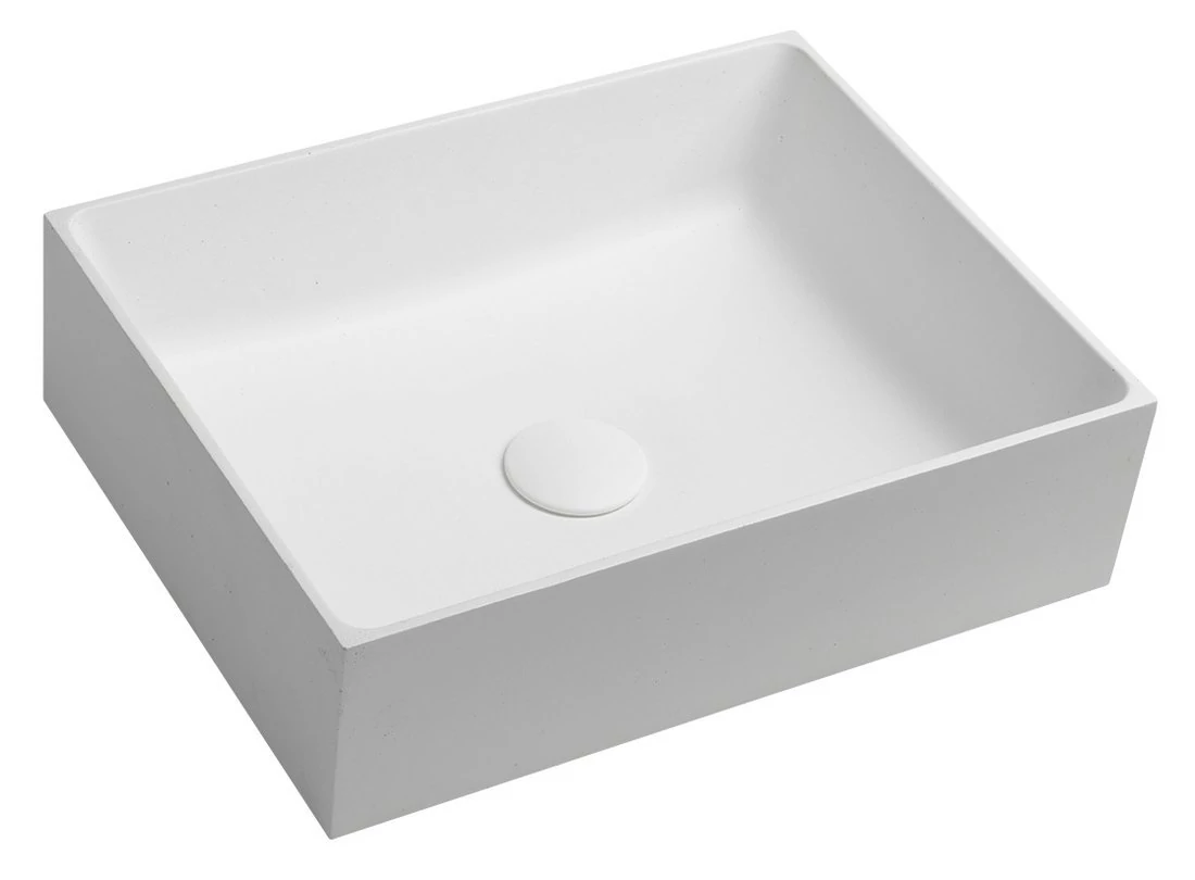 sapho formigo pultra szerelhető mosdó, fehér 47,5x13x36,5 cm, FG011